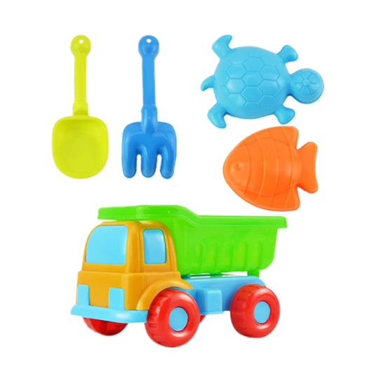 Wmkox8Yii Beach Toys for Kids，5 Piece Beach Toy Sand Set Sand Play Sandpit Toy Summer Outdoor Toy