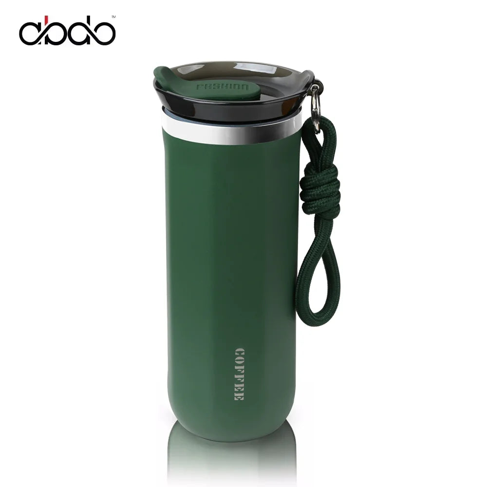 Thermal Mug Thermos Bottle for Coffee Tumbler Cup Water Bottle Stainless Steel Insulated Vacuum Flask Leakproof Travle Drinkware