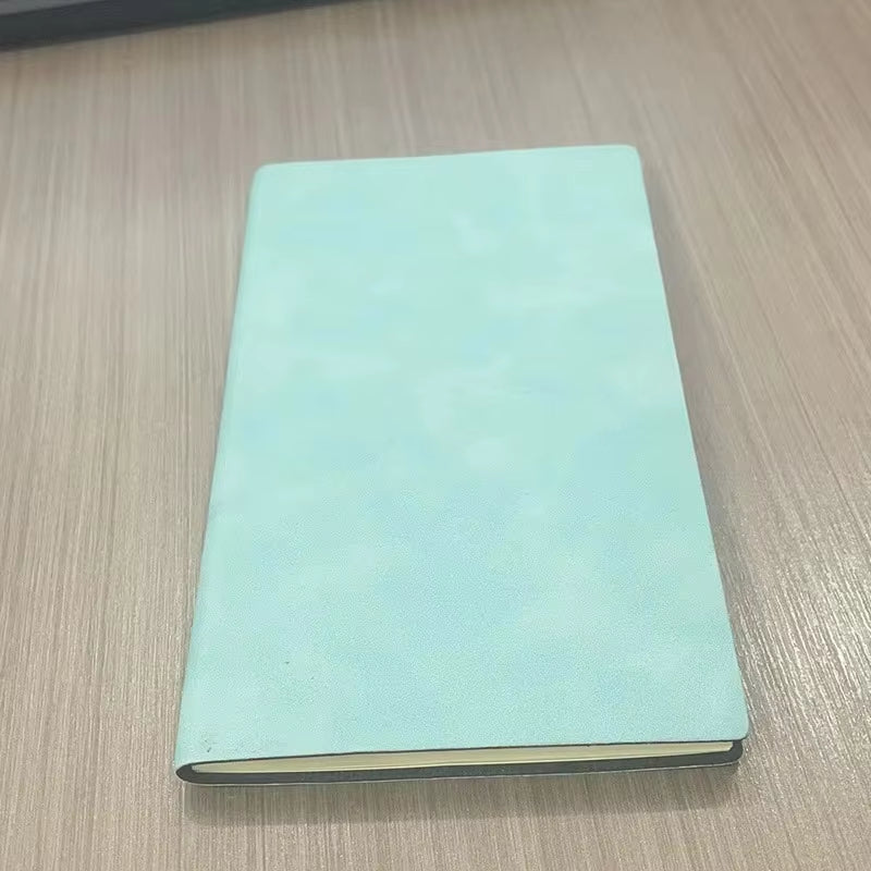 A5 Thickened Deer Head Notebook Business PU Soft Leather Notepad with Horizontal Lines School Office Supplies Stationery