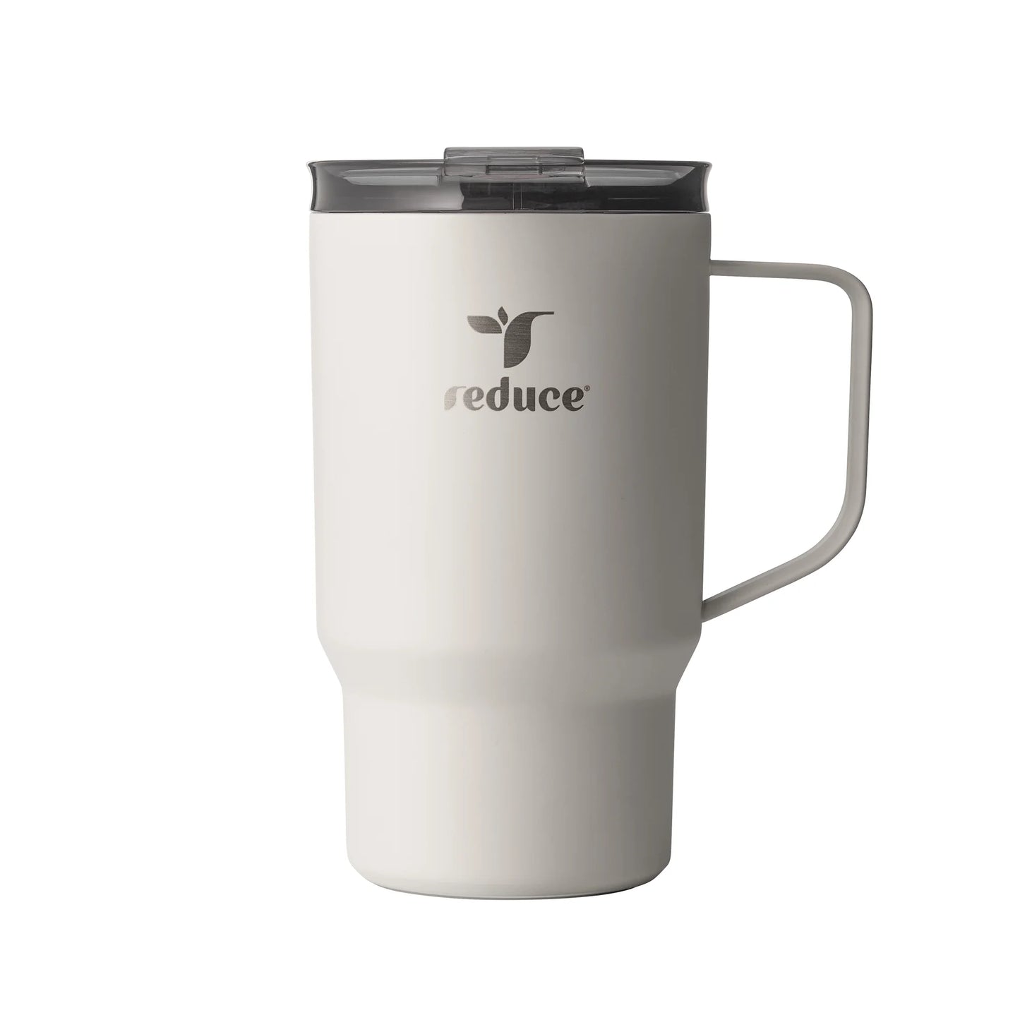 Reduce Vacuum Insulated Stainless Steel Hot1 18Oz Travel Mug with Adjustable Flow Lid: Linen