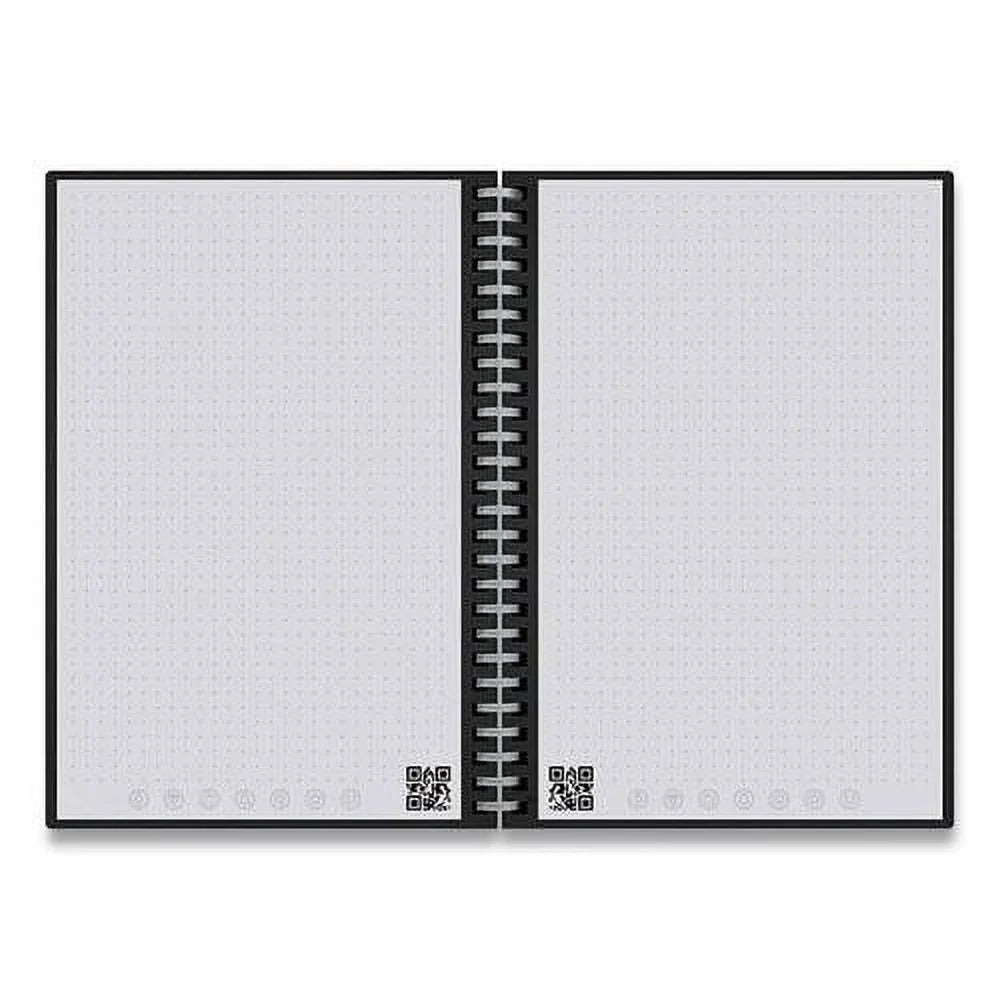 Rocketbook Wave Smart Notebook, Dot-Grid, 80 Pages, 8.5" X 9.5", Blue