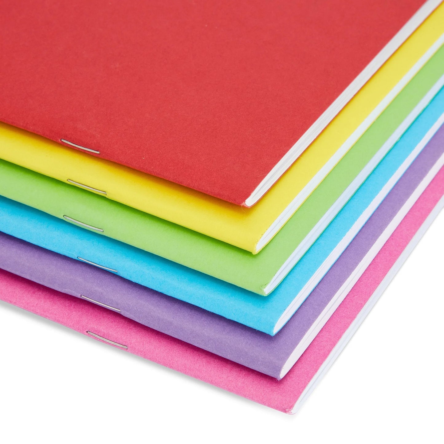 24 Pack Blank Books to Write Stories - A5 Colorful Notebooks Bulk - Unlined Travel Journals Scrapbooks for Sketching (5.5X8.5 In)