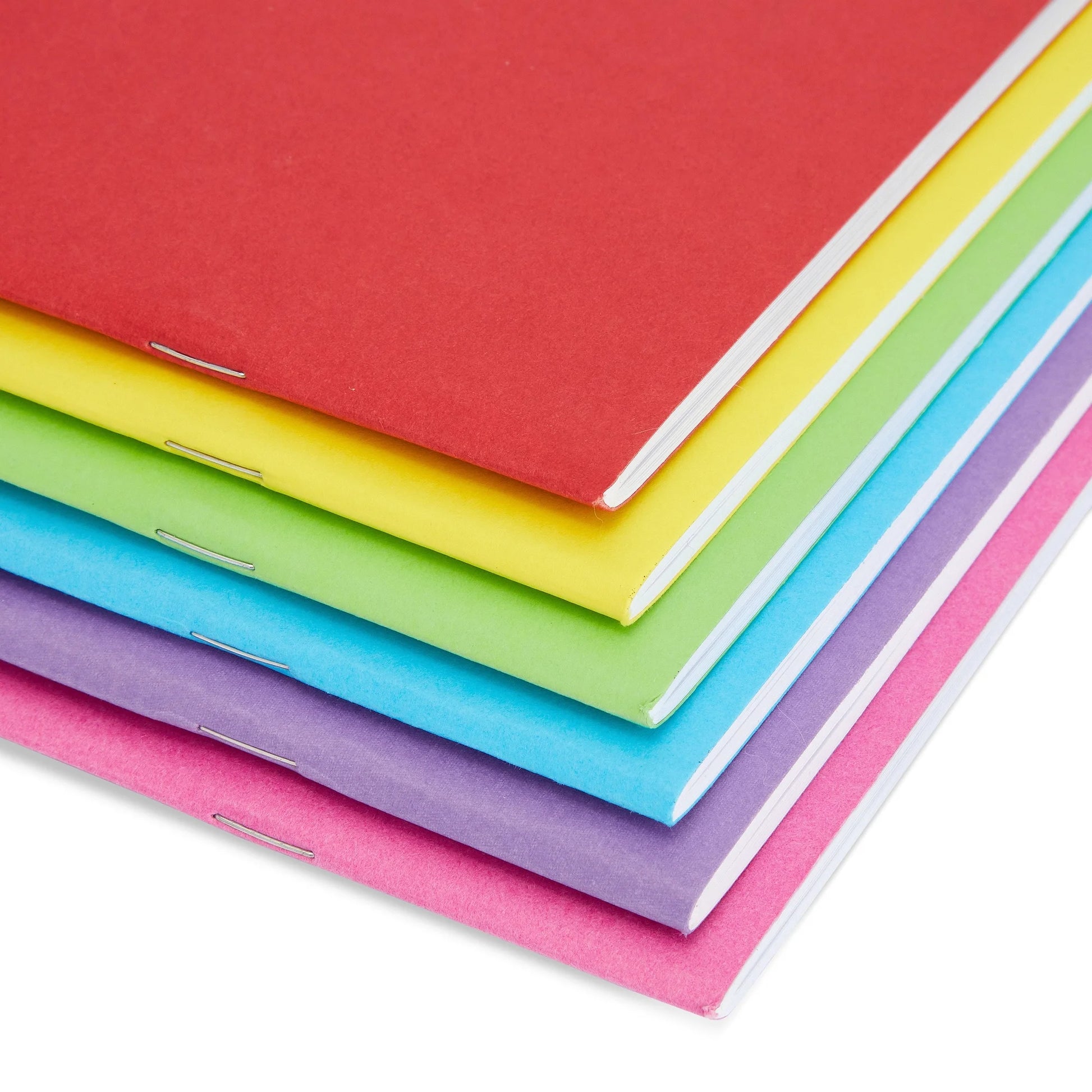 24 Pack Blank Books to Write Stories - A5 Colorful Notebooks Bulk - Unlined Travel Journals Scrapbooks for Sketching (5.5X8.5 In)
