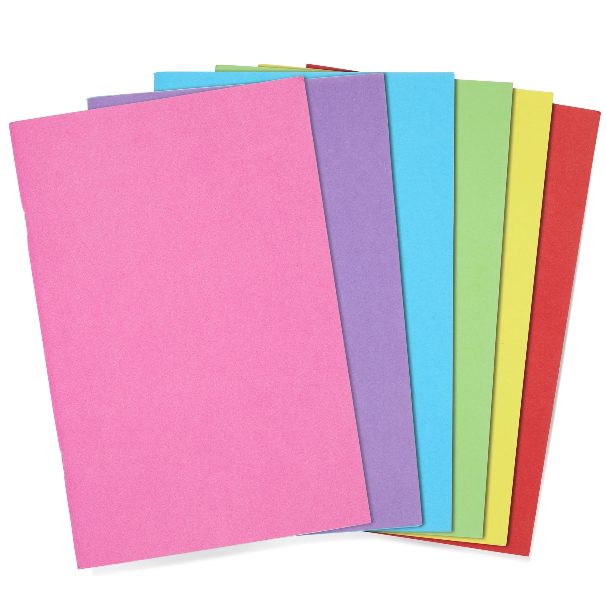 24 Pack Blank Books to Write Stories - A5 Colorful Notebooks Bulk - Unlined Travel Journals Scrapbooks for Sketching (5.5X8.5 In)