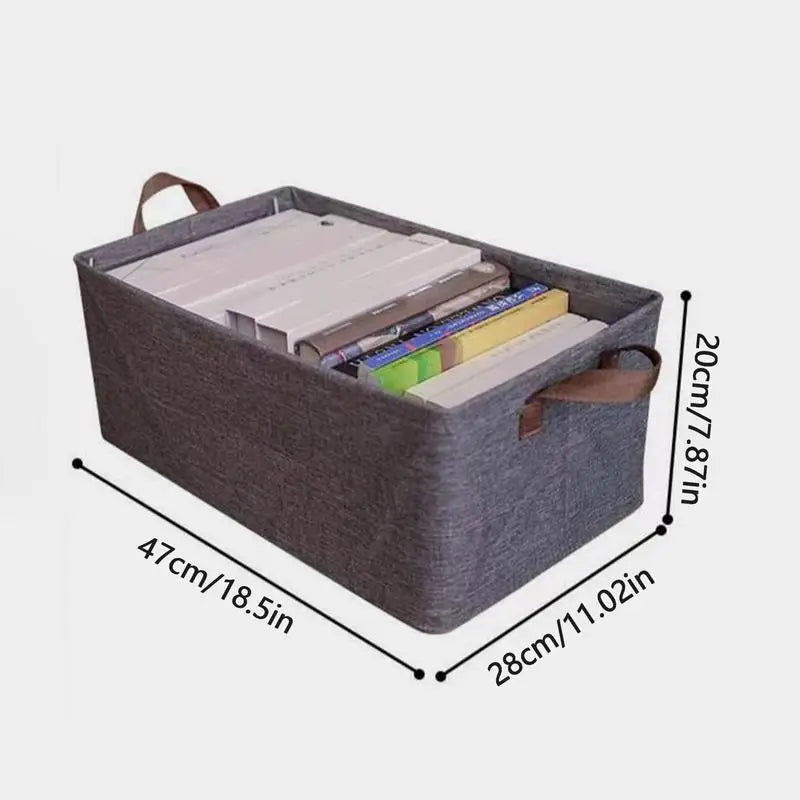 Foldable Storage Bin Clothes Storage Box Closet Organizer Folding Clothes Container for Shoe Pantry Home Garage Workplace
