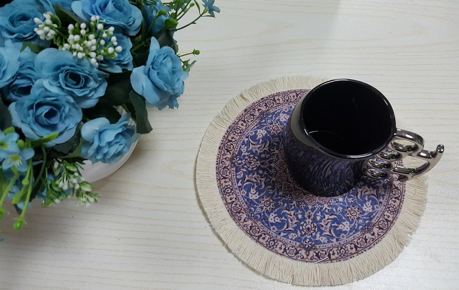 Oriental Rug Mouse Pad,  Persian Style Carpet Mouse Mat for Office Gifts