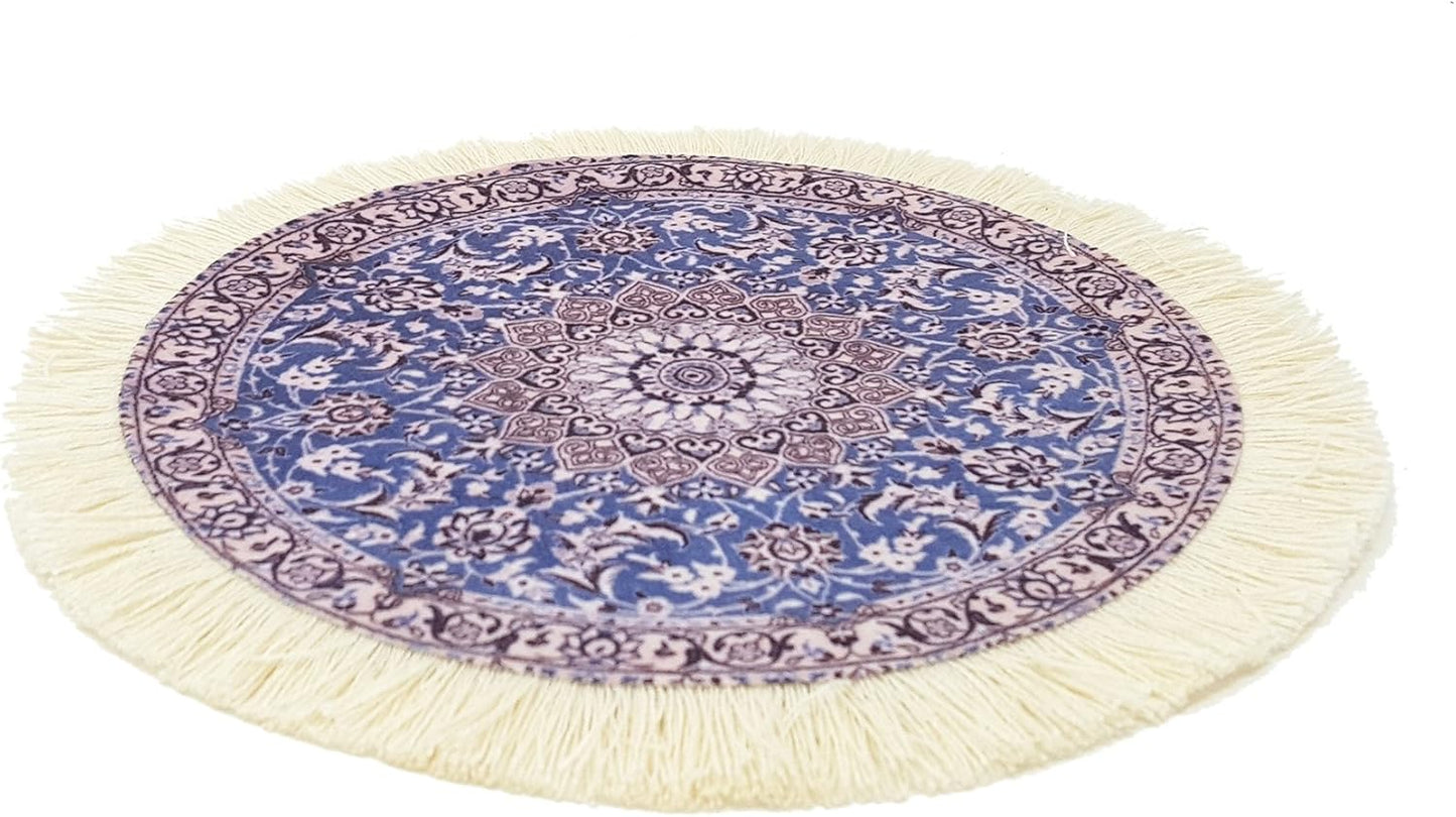 Oriental Rug Mouse Pad,  Persian Style Carpet Mouse Mat for Office Gifts